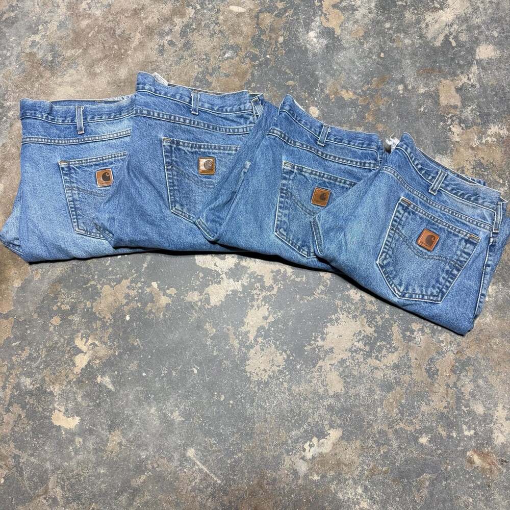 Vintage Carhartt Denim Jeans Lot of 4